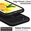 Ntech Hoesje Geschikt Voor Samsung Galaxy A21s Hoesje Soft Nano Silicone Backcover Gel Zwart Met 2x Glazen Screenprotector