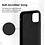 Ntech Hoesje Geschikt Voor Samsung Galaxy A21s Hoesje Soft Nano Silicone Backcover Gel Zwart Met 2x Glazen Screenprotector