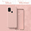 Ntech Hoesje Geschikt Voor Samsung Galaxy A21s Hoesje Soft Nano Silicone Backcover Gel Licht Roze Met 2x Glazen Screenprotector