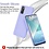 Ntech Hoesje Geschikt Voor Samsung Galaxy A02s Hoesje Soft Nano Silicone Backcover Gel Lila Paars Met 2x Glazen Screenprotector