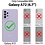 Ntech Hoesje Geschikt Voor Samsung Galaxy A72 Hoesje Soft Nano Silicone Backcover Gel Rood Met 2x Glazen Screenprotector