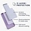 Ntech Hoesje Geschikt Voor Samsung Galaxy A72 Hoesje Soft Nano Silicone Backcover Gel Lavendel Paars Met 2x Glazen Screenprotector