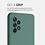 Ntech Hoesje Geschikt Voor Samsung Galaxy A72 Hoesje Soft Nano Silicone Backcover Gel Donkergroen Met 2x Glazen Screenprotector