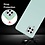 Ntech Hoesje Geschikt Voor Samsung Galaxy A42 5G Hoesje Soft Nano Silicone Backcover Mint Green Met 2x Glazen Screenprotector