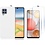 Ntech Hoesje Geschikt Voor Samsung Galaxy A42 5G Hoesje Soft Nano Silicone Backcover Gel Wit Met 2x Glazen Screenprotector
