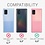 Ntech Hoesje Geschikt Voor Samsung Galaxy A51 Hoesje Soft Nano Silicone Backcover Gel Zwart Met 2x Glazen Screenprotector