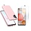 Ntech Hoesje Geschikt Voor Samsung Galaxy A32 5G Hoesje Soft Nano Silicone Backcover Gel Licht Roze Met 2x Glazen Screenprotector