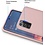 Ntech Hoesje Geschikt Voor Samsung Galaxy S20 Hoesje Soft Nano Silicone Backcover Gel Licht Roze Met 2x Glazen Screenprotector