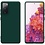 Ntech Hoesje Geschikt Voor Samsung Galaxy S20 Hoesje Soft Nano Silicone Backcover Gel Donkergroen Met 2x Glazen Screenprotector