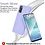Ntech Hoesje Geschikt Voor Samsung Galaxy S20 Hoesje Soft Nano Silicone Backcover Gel Lila Paars Met 2x Glazen Screenprotector