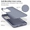 Ntech Hoesje Geschikt Voor Samsung Galaxy S21 Ultra Hoesje Soft Nano Silicone Backcover Gel Antraciet Grijs Met 2x Glazen Screenprotector