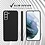 Ntech Hoesje Geschikt Voor Samsung Galaxy S21 Plus Hoesje Soft Nano Silicone Backcover Gel Zwart Met 2x Glazen Screenprotector