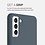 Ntech Hoesje Geschikt Voor Samsung Galaxy S21 Plus Hoesje Soft Nano Silicone Backcover Gel Grijs Met 2x Glazen Screenprotector