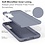 Ntech Hoesje Geschikt Voor Samsung Galaxy S21 Plus Hoesje Soft Nano Silicone Backcover Gel Antraciet Grijs Met 2x Glazen Screenprotector