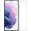 Ntech Hoesje Geschikt Voor Samsung Galaxy S21 Hoesje Soft Nano Silicone Backcover Gel Lila Paars Met 2x Glazen Screenprotector