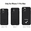 Ntech Hoesje Geschikt voor iPhone 11 Pro Max Hoesje Soft Nano Silicone Backcover Gel Zwart Met 2x Glazen screenprotector