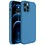 Ntech Hoesje Geschikt voor iPhone 11 Pro Max Hoesje Soft Nano Silicone Backcover Gel Hemels Blauw Met 2x Glazen screenprotector
