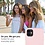 Ntech Hoesje Geschikt voor iPhone 11 Hoesje Soft Nano Silicone Backcover Gel Licht roze Met 2x Glazen screenprotector