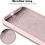 Ntech Hoesje Geschikt voor iPhone 11 Hoesje Soft Nano Silicone Backcover Gel Licht roze Met 2x Glazen screenprotector