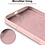 Ntech Hoesje Geschikt voor iPhone 11 Hoesje Soft Nano Silicone Backcover Gel Roze Met 2x Glazen screenprotector