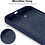 Ntech Hoesje Geschikt voor iPhone 11 Pro Hoesje Soft Nano Silicone Backcover Gel Navy Blauw Met 2x Glazen screenprotector