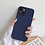 Ntech Hoesje Geschikt voor iPhone 11 Pro Hoesje Soft Nano Silicone Backcover Gel Navy Blauw Met 2x Glazen screenprotector