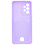 Ntech Samsung A53 Hoesje met pasjeshouder Lila - Samsung Galaxy A53 5G hoesje Soft silicone colour case met kaarthouder