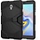 Merkloos Heavy Duty Case - Samsung Galaxy Tab A 10.5 Hoesje - Zwart