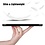 Ntech Hoes geschikt voor Samsung Galaxy Tab A8 – Samsung tab A8 (2021 / 2022) Trifold tablet hoes Quote