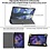 Ntech Hoes geschikt voor Samsung Galaxy Tab A8 – Samsung tab A8 (2021 / 2022) Trifold tablet hoes - Sterren print