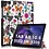 Ntech Hoes geschikt voor Samsung Galaxy Tab A8 – Samsung tab A8 (2021 / 2022) Trifold tablet hoes - Vlinders