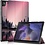 Ntech Hoes geschikt voor Samsung Galaxy Tab A8 – Samsung tab A8 (2021 / 2022) Trifold tablet hoes Dusk print