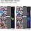 Ntech Hoes geschikt voor Samsung Galaxy Tab A8 – Samsung tab A8 (2021 / 2022) Trifold tablet hoes - Grafiti