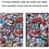 Ntech Hoes geschikt voor Samsung Galaxy Tab A8 – Samsung tab A8 (2021 / 2022) Trifold tablet hoes - Grafiti