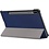 Ntech Hoes Geschikt voor Samsung Galaxy Tab S8 Plus hoes Book Case Smart Cover Donker Blauw - Hoes Geschikt voor Samsung Galaxy Tab S8 Plus hoes - Hoes Geschikt voor Samsung Galaxy Tab S7 FE hoes bookcase - Tab S7 plus hoes Trifold hoes -Tablet Hoes 12.4 Inch