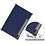 Ntech Hoes Geschikt voor Samsung Galaxy Tab S8 Plus hoes Book Case Smart Cover Donker Blauw - Hoes Geschikt voor Samsung Galaxy Tab S8 Plus hoes - Hoes Geschikt voor Samsung Galaxy Tab S7 FE hoes bookcase - Tab S7 plus hoes Trifold hoes -Tablet Hoes 12.4 Inch