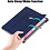Ntech Hoes Geschikt voor Samsung Galaxy Tab S8 Plus hoes Book Case Smart Cover Donker Blauw - Hoes Geschikt voor Samsung Galaxy Tab S8 Plus hoes - Hoes Geschikt voor Samsung Galaxy Tab S7 FE hoes bookcase - Tab S7 plus hoes Trifold hoes -Tablet Hoes 12.4 Inch