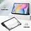 Ntech Hoes Geschikt voor Samsung Galaxy Tab S8 Plus hoes Book Case Smart Cover Donker Blauw - Hoes Geschikt voor Samsung Galaxy Tab S8 Plus hoes - Hoes Geschikt voor Samsung Galaxy Tab S7 FE hoes bookcase - Tab S7 plus hoes Trifold hoes -Tablet Hoes 12.4 Inch