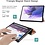 Ntech Hoes Geschikt voor Samsung Galaxy Tab S8 Plus hoes Book Case Smart Cover Rose Goud - Hoes Geschikt voor Samsung Galaxy Tab S8 Plus hoes - Hoes Geschikt voor Samsung Galaxy Tab S7 FE hoes bookcase - Tab S7 plus hoes Trifold hoes -Tablet Hoes 12.4 Inch