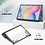 Ntech Hoes Geschikt voor Samsung Galaxy Tab S8 Plus hoes Book Case Smart Cover Donker Groen - Hoes Geschikt voor Samsung Galaxy Tab S8 Plus hoes - Hoes Geschikt voor Samsung Galaxy Tab S7 FE hoes bookcase - Tab S7 plus hoes Trifold hoes -Tablet Hoes 12.4 Inch