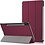 Ntech Hoes Geschikt voor Samsung Galaxy Tab S8 Plus hoes Book Case Smart Cover Wine Rood - Hoes Geschikt voor Samsung Galaxy Tab S8 Plus hoes - Hoes Geschikt voor Samsung Galaxy Tab S7 FE hoes bookcase - Tab S7 plus hoes Trifold hoes -Tablet Hoes 12.4 Inch