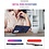 Ntech Hoesje Geschikt Voor Samsung Galaxy A53 Hoesje Anti-Shock Hybrid Armor hoesje Blauw - Hoesje Geschikt Voor Samsung Galaxy A53 5G kickstand Ring houder TPU backcover hoesje - met screenprotector Galaxy A53 5G - 2 pack
