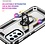 Ntech Samsung A53 Hoesje Anti-Shock Hybrid Armor hoesje Zliver - Samsung Galaxy A53 5G kickstand Ring houder TPU backcover hoesje - met screenprotector Galaxy A53 5G - 2 pack