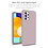 Ntech Hoesje Geschikt Voor Samsung Galaxy A53 hoesje silicone soft cover Pink Sand - Hoesje Geschikt Voor Samsung Galaxy A53 5G Silicone colour hoesje - Galaxy A53 case Liquid Nano Silicone cover - A53 Screenprotector 2 pack