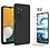 Ntech Hoesje Geschikt Voor Samsung Galaxy A13 5G / A04s hoesje silicone soft back cover - met Screenprotector 2 PACK – Zwart