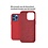 oTronica Hoesje Geschikt voor iPhone 13 Pro Max backcover liquid siliconen hoesje - Rood