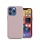 oTronica Hoesje Geschikt voor iPhone 13 Pro Max backcover liquid siliconen hoesje - Licht Roze