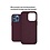 oTronica oTronica Geschikt voor iPhone 13 Pro backcover liquid siliconen hoesje - Bordeaux Rood