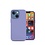 oTronica oTronica Geschikt voor iPhone 13 Mini hoesje siliconen backcver - Lavendel Paars