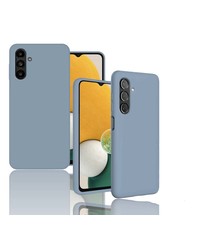 oTronica Samsung Galaxy A13 5G / A04s siliconen Back cover - Graniet Grijs